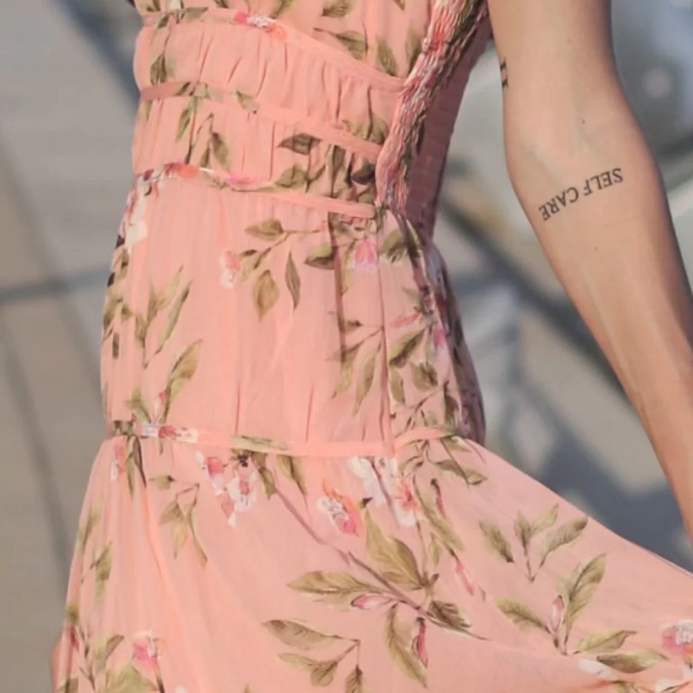 NWT Boutique Floral Maxi Dress - Picture 3 of 3